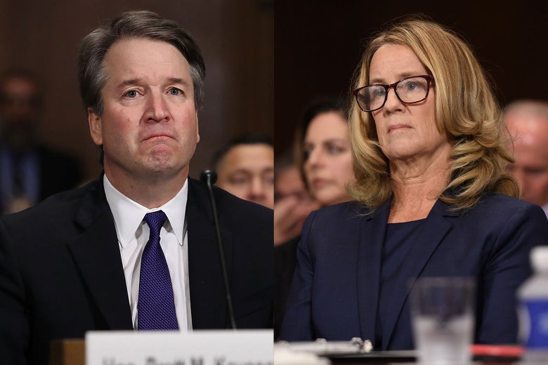 Brett Kavanaugh, Christine Blasey Ford.